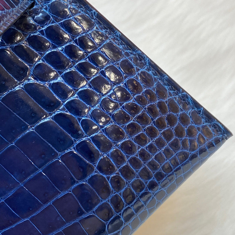 Side view of curated structured handbag