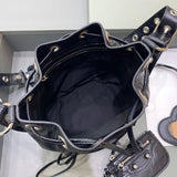 Understated Vegan Leather Handbag - Premium Craftsmanship Detailing | Women's Premium Handbag #308 - alternate angle view (image 8) of designer-inspired handbag