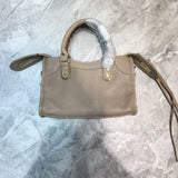 Effortless Premium PU Leather Handbag - Statement Silhouette | Women's Everyday Carry Handbag #693 - hardware and detail close-up (image 5) of designer-inspired handbag