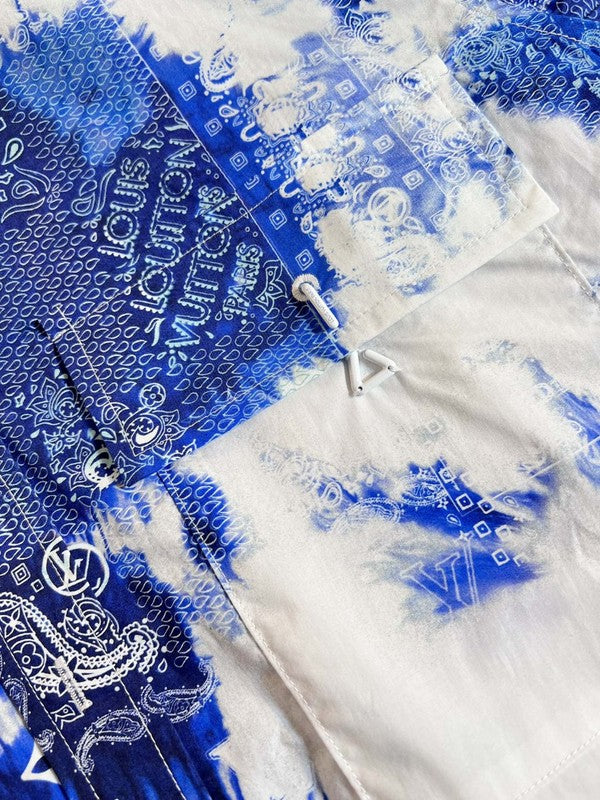 Full styled look of Louis Vuitton luxury clothing with everyday silhouette