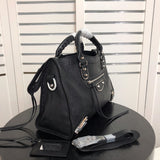Top view of modern refined women's handbag – women's luxury handbag