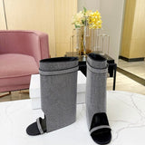 Givenchy Grey Slip-On Sneakers - Side Profile View