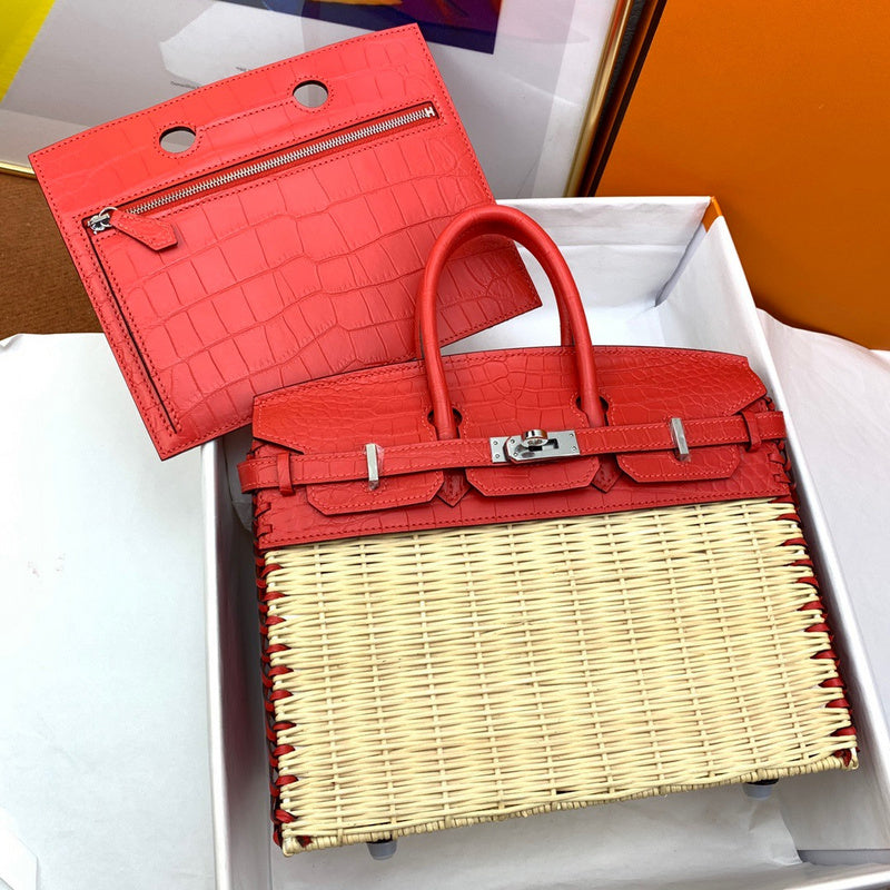 Interior view of structured premium bag