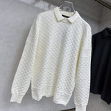 Side profile of Louis Vuitton luxury clothing with runway-inspired design