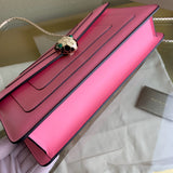 Refined Premium PU Leather Handbag - Signature Hardware Accents | Women's Luxury Handbag #1671 - back view (image 4) of designer-inspired handbag