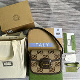 Side profile of polished classic women's handbag – women's statement bag