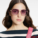 Side view of Louis Vuitton unisex sunglasses
