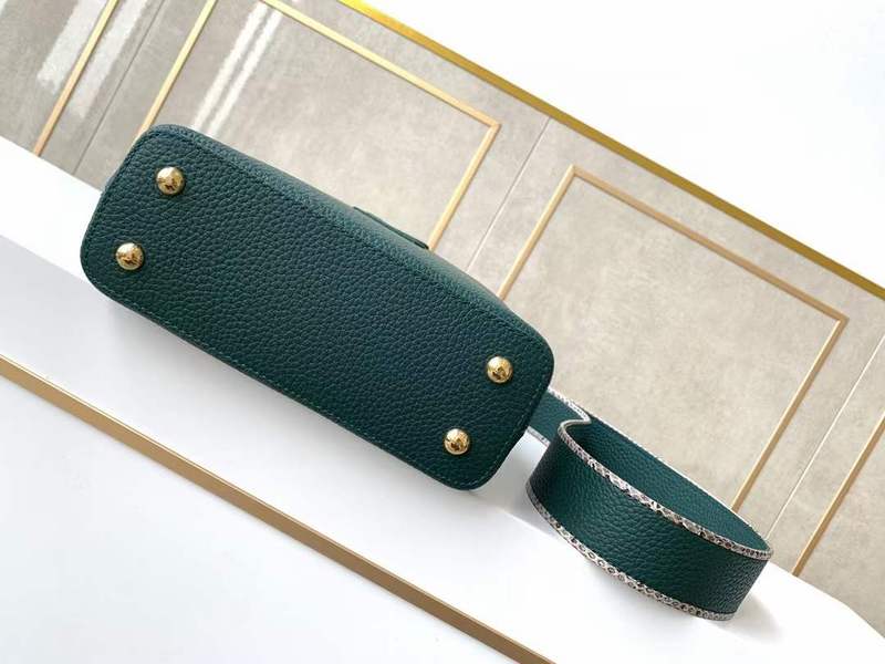 Styled lifestyle shot of structured everyday-luxe women's handbag – women's statement bag
