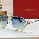 Front view of Cartier unisex sunglasses