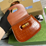 Front view of sleek refined women's handbag – women's premium purse