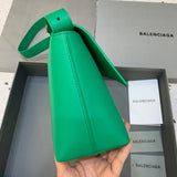Bold Premium PU Leather Handbag - Polished Finish | Women's Fashion Handbag #533 - back view (image 4) of designer-inspired handbag