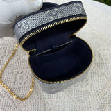  crossbody bag close-up of hardware and finish 11