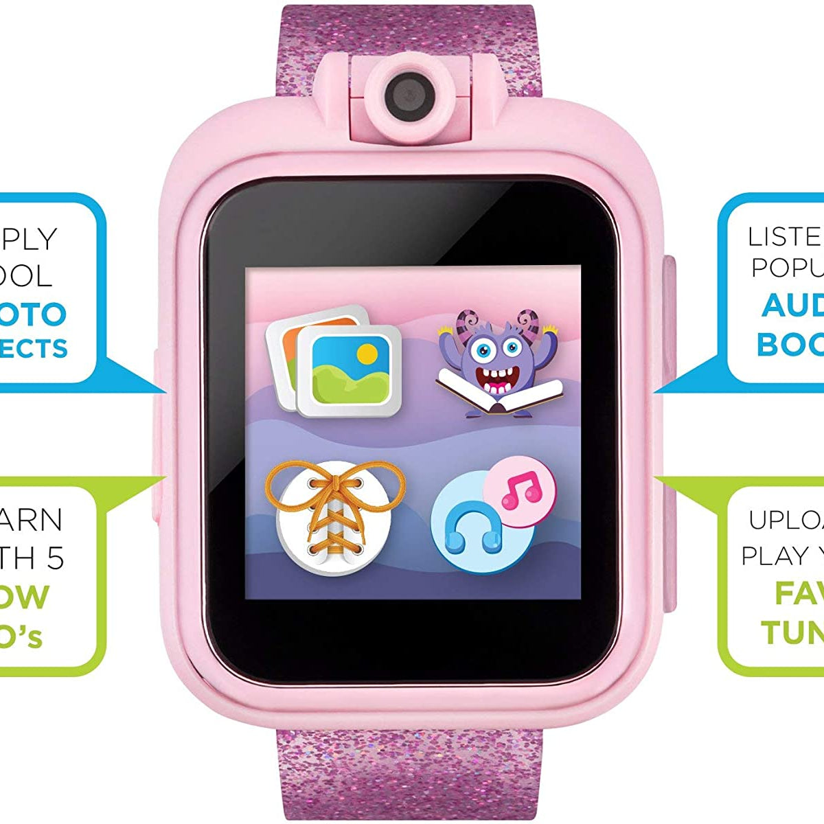 Side view of PlayZoom unisex watch
