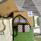 Front view of chic refined women's handbag – women's statement bag