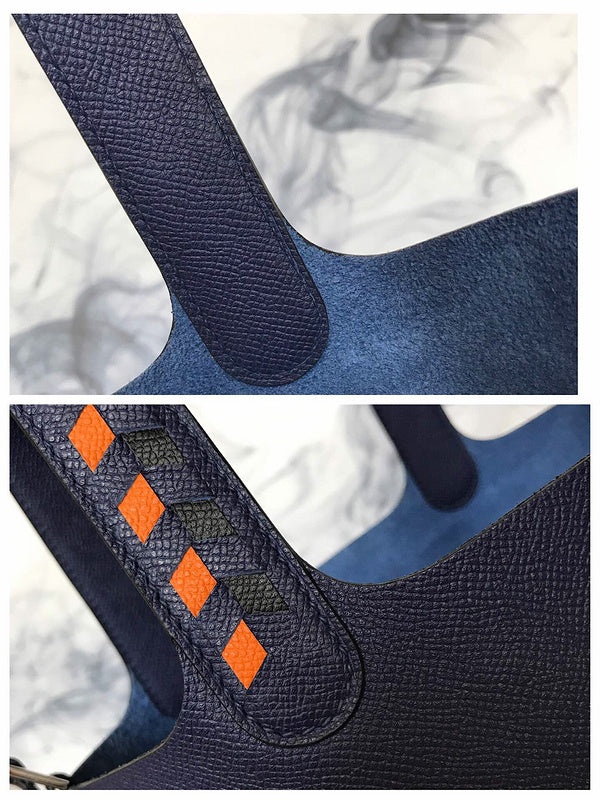 Close-up detail of timeless bag design
