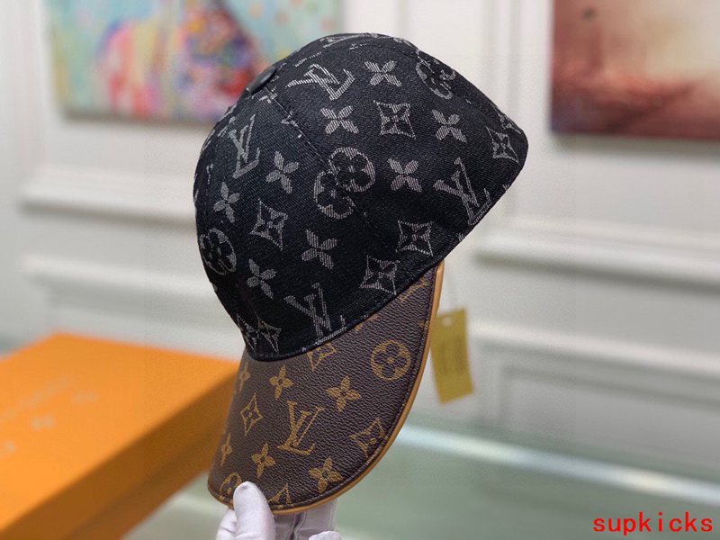 Angled view of Louis Vuitton unisex cap