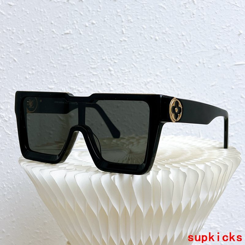 Lifestyle view of Louis Vuitton unisex sunglasses