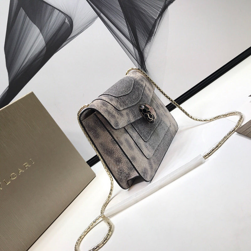 Structured Vegan Leather Handbag - Statement Silhouette | Women's Everyday Carry Handbag #1785 - back view (image 4) of designer-inspired handbag