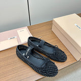 Miu Miu luxury shoes close-up — premium authentic designer style
