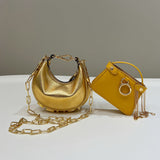 Ziva's Charm handbag – angled view (16.5cm*14cm*5cm)