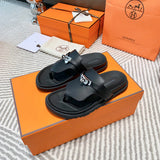 Hermes sandals Style 221 - angled studio shot