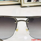 Close-up detail view of Cartier unisex sunglasses