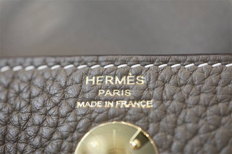 Close-up detail of curated bag design
