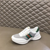 Gucci clean off-white luxury sneakers view 6 chunky sole construction