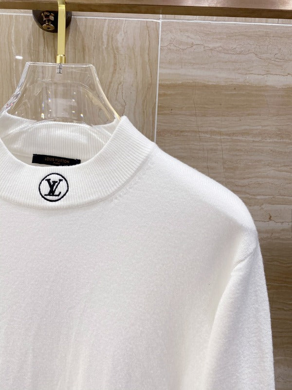 Full styled look of Louis Vuitton luxury clothing with streetwear-inspired cut