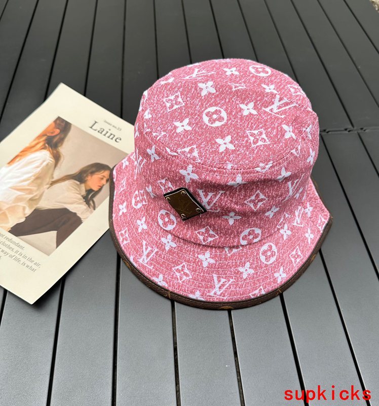 Side view of Louis Vuitton unisex cap