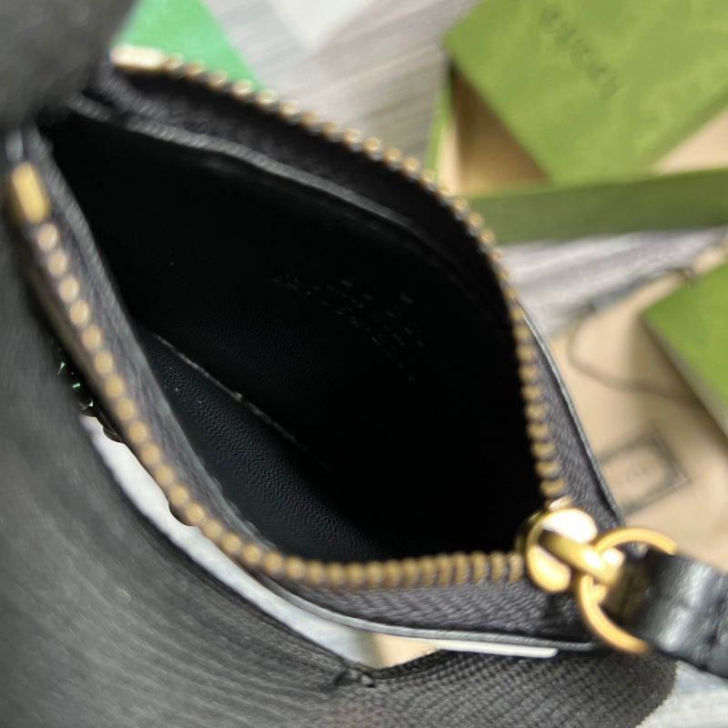 Side view of statement structured handbag