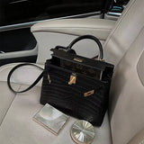 Interior view of sleek premium bag
