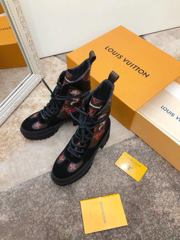 Louis Vuitton designer shoes full view