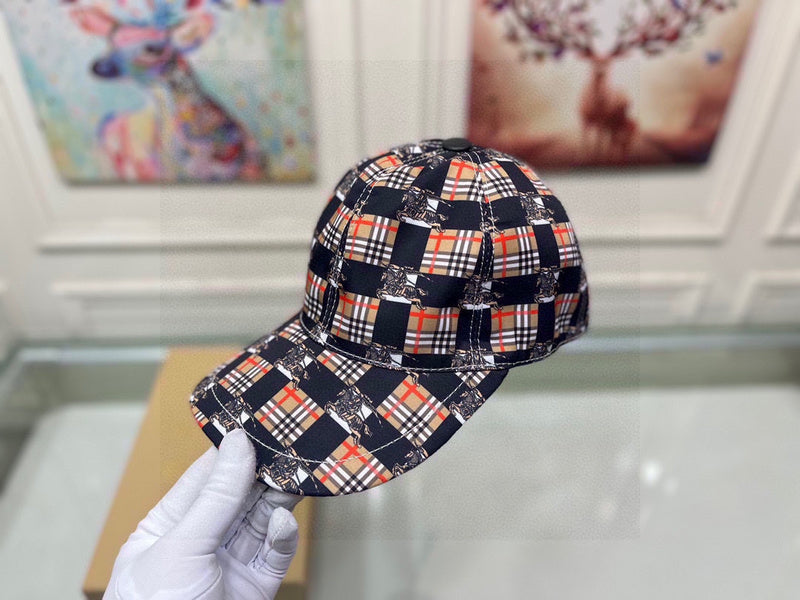 Full view of Burberry unisex cap