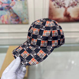 Full view of Burberry unisex cap