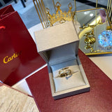 Side view of Cartier unisex jewelry piece