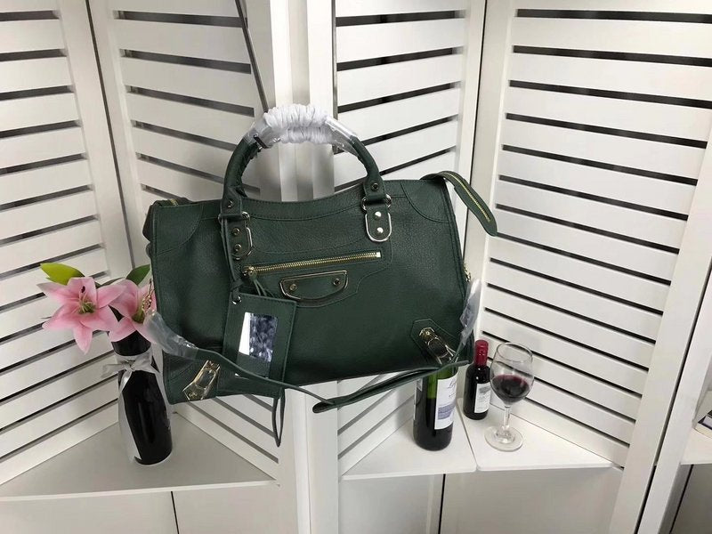 Top view of premium signature women's handbag – women's everyday handbag