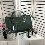 Top view of premium signature women's handbag – women's everyday handbag