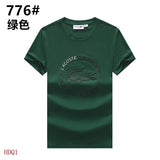 Back view of Lacoste luxury clothing with tailored silhouette