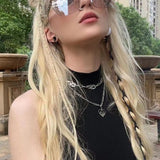 Angled view of Louis Vuitton unisex sunglasses