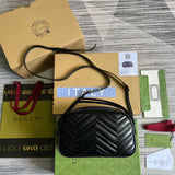 Interior view of polished premium bag