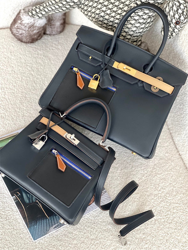 Close-up detail of contemporary bag design