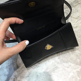 Structured Faux Leather Handbag - Polished Finish | Women's Premium Handbag #1011 - alternate angle view (image 8) of designer-inspired handbag