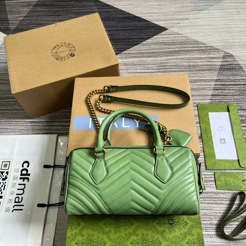 Side profile of refined elevated women's handbag – women's luxury handbag