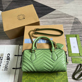 Side profile of refined elevated women's handbag – women's luxury handbag