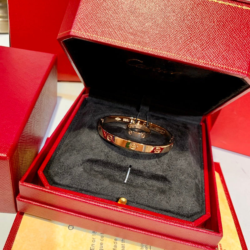 Close-up detail view of Cartier unisex jewelry piece