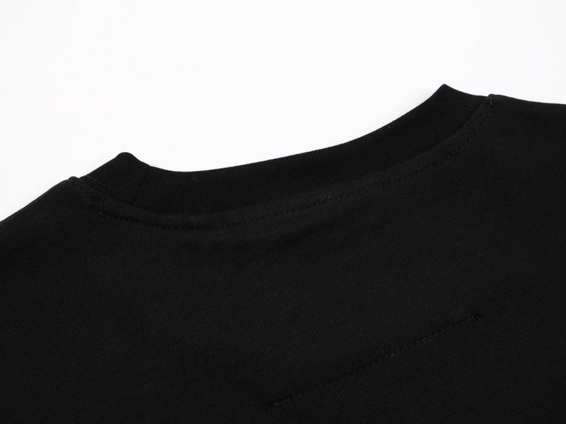 Side profile of Givenchy luxury clothing with signature branding
