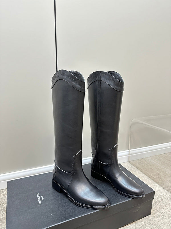 Saint Laurent designer shoes full view