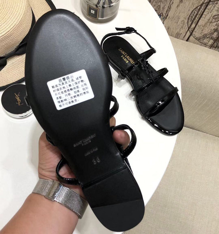 Saint Laurent luxury shoes back view — premium authentic designer style