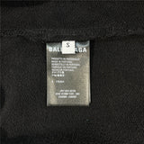 Close-up of Balenciaga designer clothing craftsmanship